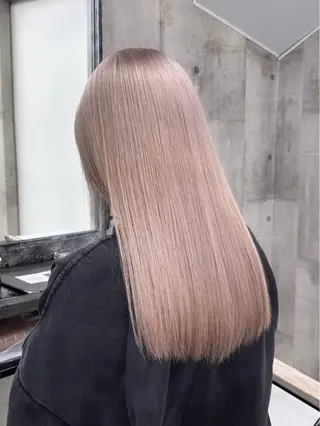 ロング カラー パーマ ヘアアレンジ メンズ キッズ レイヤー×ハイトーン / mihana🪐のヘアスタイル