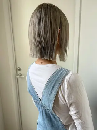 ショート カラー 江上拓郎/ショート /酸性ストレートのヘアスタイル