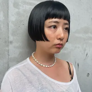 ショート ホリケ アオイのヘアスタイル