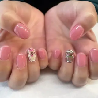 ネイル 💎🐰 saki. m 🐰💎のネイルデザイン