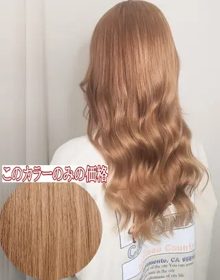 ロング ヘアアレンジ カラー HIME. ＊*ヒメドットのヘアスタイル