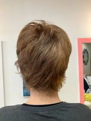 ショート カラー メンズ 横田 尚登のヘアスタイル