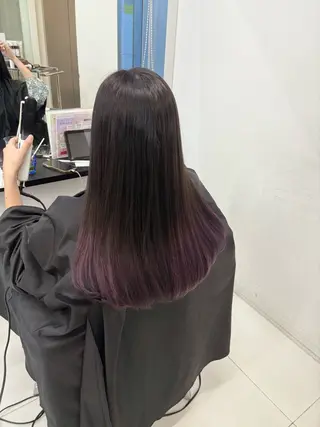 ロング カラー ALIVE原宿🖤 カラーリストるねこのヘアスタイル