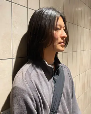 メンズ 室谷 侑奈のヘアスタイル