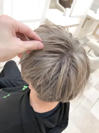 カラー 東梅田エリアカラー ヘアセットNo. 1のヘアスタイル