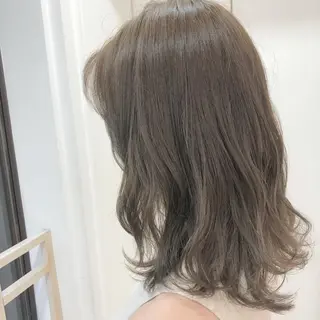 セミロング カラー TRENCH 自由が丘所属・TRENCH　相澤 果歩のヘアスタイル