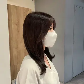 カラー 葉月/ボブ/ 透明感カラー／中目黒のヘアスタイル