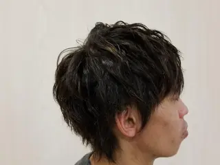 ショート パーマ MaKaNa hair supli 所属・水口 正登のヘアスタイル