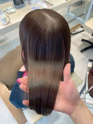 ミディアム かずや🍀/髪質改善 /艶髪カラー/眉毛のヘアスタイル