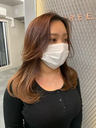 セミロング Haru/THREE …by velvetのヘアスタイル