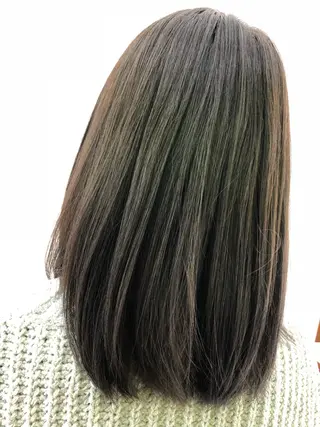 カラー 茅ヶ崎/ハイライト/ ハイトーン/関口実華のヘアスタイル