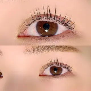 ロング カラー パーマ ヘアアレンジ メンズ キッズ ネイル マツエク・マツパ アイブロウ apopi's所属・真夜中のまつ毛 APOPI'Sのマツエク・マツパデザイン