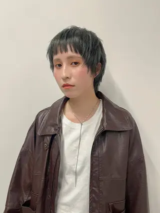 ショート カラー レイヤー.ボブ/ アヤミのヘアスタイル