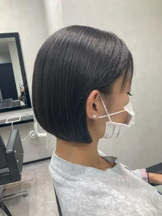 ショート カラー GINZA CAMINOIA 熊谷所属・鈴木 翔偉のヘアスタイル