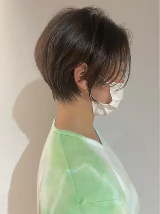 ショート Leverage New York所属・小滝 楓のヘアスタイル