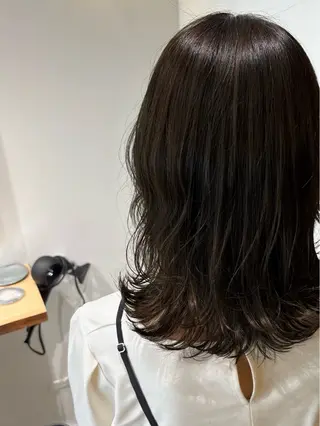 ミディアム 名駅/大人可愛い /艶髪/流音のヘアスタイル
