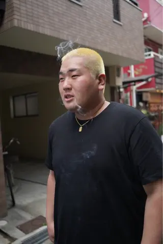 ショート カラー メンズ スパイキーショート /パーマ/山本孝明のヘアスタイル