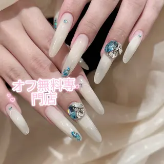 ネイル Nice ✨チップ オフ無料專門店💕のネイルデザイン