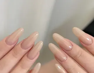 ネイル By moonネイル 🌷ワンホン/韓国風のネイルデザイン