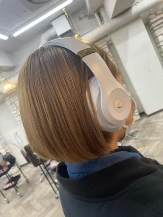 ショート カラー Sherry大国町所属・Sherry大国町 HIKARUのヘアスタイル