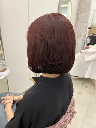 ショート 名古屋/伏見/花屋 併設/不破新のヘアスタイル