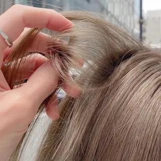 ミディアム カラー SALOWIN表参道HOLON所属・土田 啓太のヘアスタイル