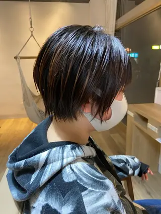 ショート 岐阜茜部/髪質改善 平田ヒデカズのヘアスタイル