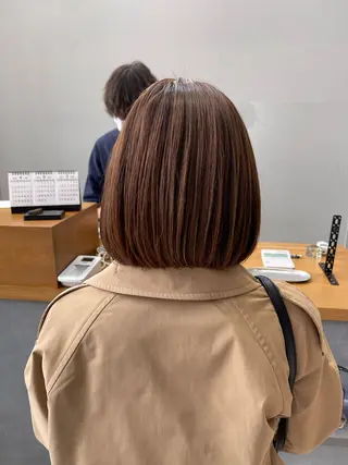 ミディアム 石原圭悟 /ショート/艶カラーのヘアスタイル