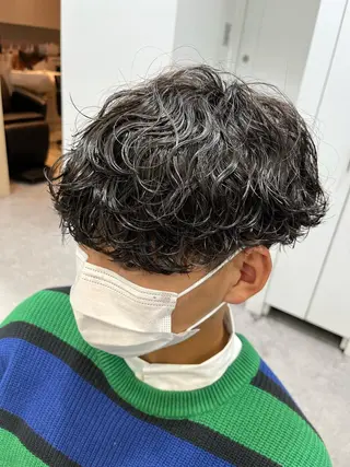 ショート パーマ メンズ メンズスタイル特化 /fifthりっくんのヘアスタイル