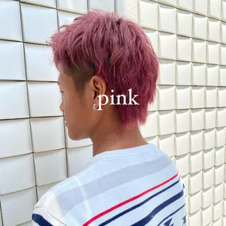 ショート カラー メンズ 絶対カワイイ保証💕 カワノ　チヒロのヘアスタイル