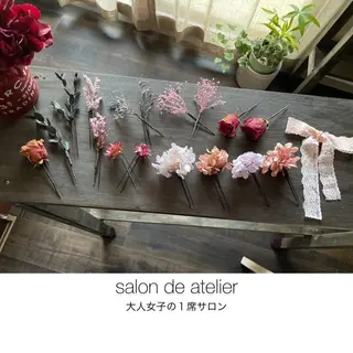 ヘアアレンジ サロンデアトリエ 愛沙花のマツエク・マツパデザイン