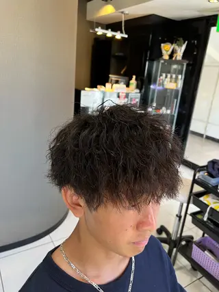 パーマ メンズ パーマ特化美容師 茂木広幸のヘアスタイル