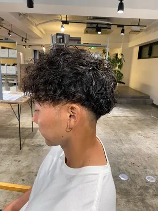 パーマ メンズ メンズパーマ 特化/中川拓也のヘアスタイル