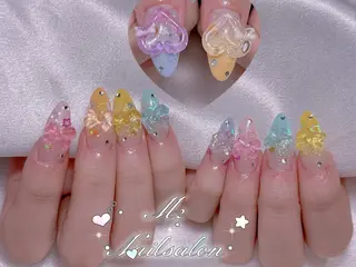 ネイル 長さだし専門店 M2 rikaのネイルデザイン