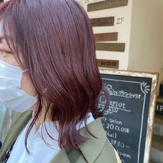ミディアム Sia中野新橋 田中 優莉乃のヘアスタイル