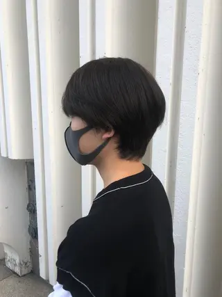 ショート カラー メンズ 菊地　智 【LAZO】千歳船橋のヘアスタイル