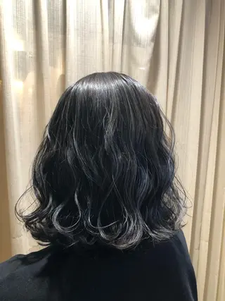 ミディアム カラー Homey Kyoto所属・吉村 絢乃のヘアスタイル