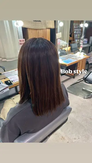 ミディアム 高橋 航大のヘアスタイル