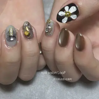 ネイル LooP - riho-のネイルデザイン