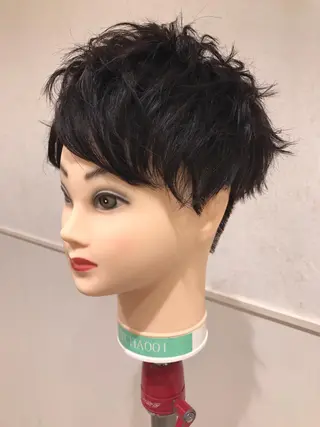 ショート メンズ Vir by browのヘアスタイル