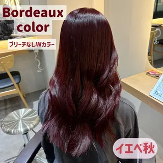 セミロング カラー ハイトーン/アレンジ 🎀アオイ🎀のヘアスタイル