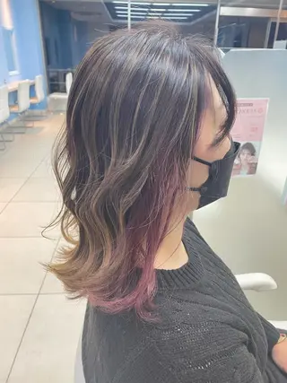 ミディアム 7月予約解放☺️ 櫻庭梢のヘアスタイル