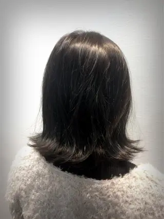 ミディアム カラー 菊池 貢平のヘアスタイル