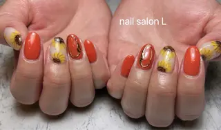 ネイル 吉川市 ネイルサロンLのネイルデザイン