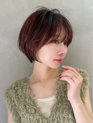 ショート 遠藤大雅 ショート /レイヤー/矯正🌈のヘアスタイル