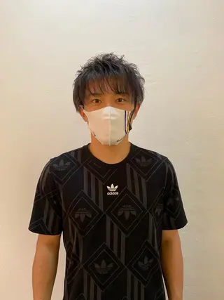 カラー メンズ 黒田 凱斗のヘアスタイル
