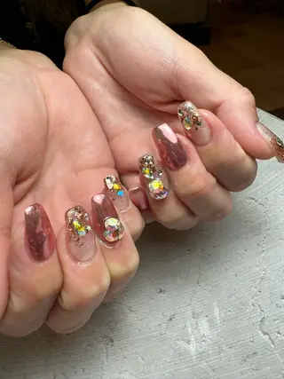 ネイル nail&eyelash mate所属・京都/東向日/桂 ayumiのネイルデザイン