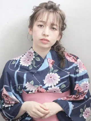 ヘアアレンジ D'na ディーナのヘアスタイル