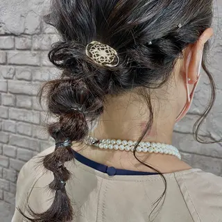 ミディアム mEg hair creation新川崎店所属・荒川 ひなの 新川崎のヘアスタイル