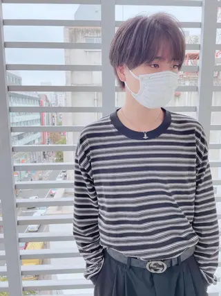 ショート カラー ヘアアレンジ メンズ メンズZina代表 田端 麗治のヘアスタイル